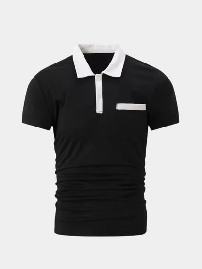 Elegant Golf Polo Shirt - Cross & Crown - Cross & Crown