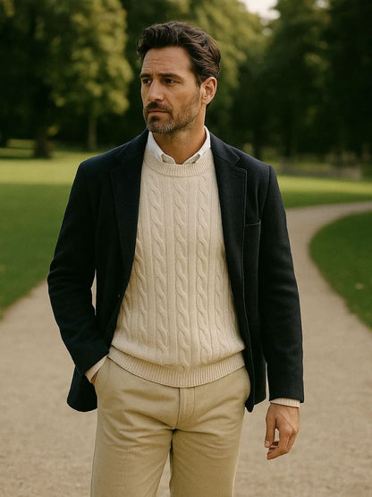 Essential Cashmere Sweater - Cross & Crown - Cross & Crown