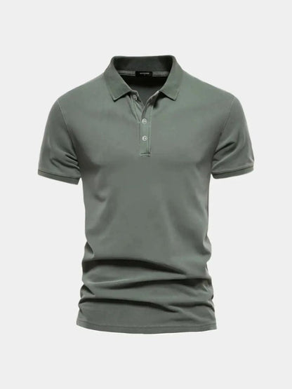 Essential Cotton Polo Shirt - Cross & Crown - Cross & Crown