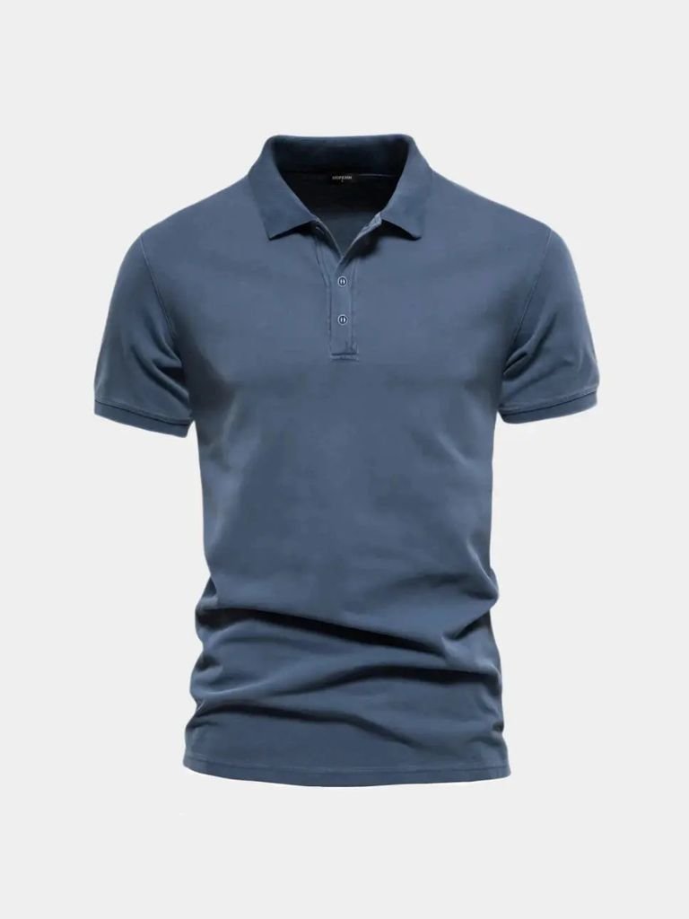 Essential Cotton Polo Shirt - Cross & Crown - Cross & Crown