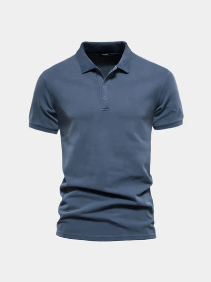 Essential Cotton Polo Shirt - Cross & Crown - Cross & Crown