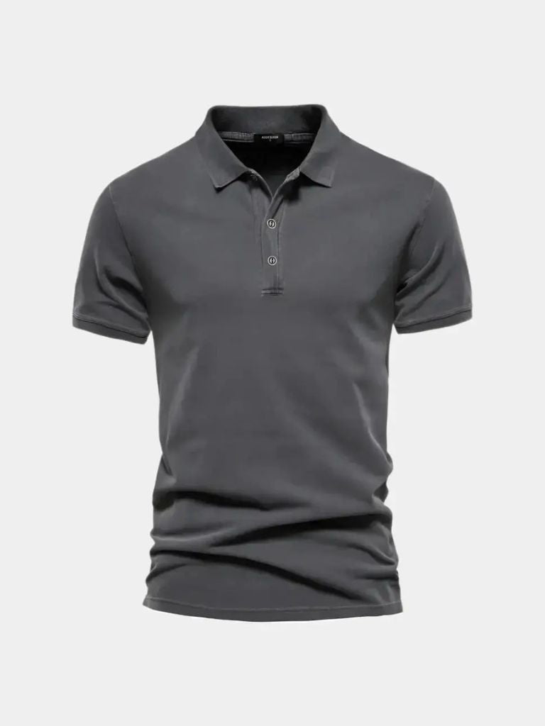 Essential Cotton Polo Shirt - Cross & Crown - Cross & Crown