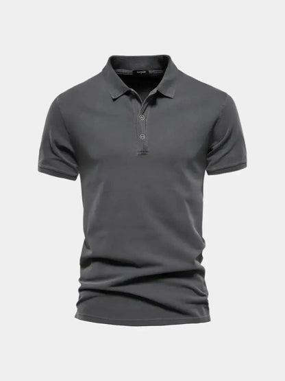 Essential Cotton Polo Shirt - Cross & Crown - Cross & Crown