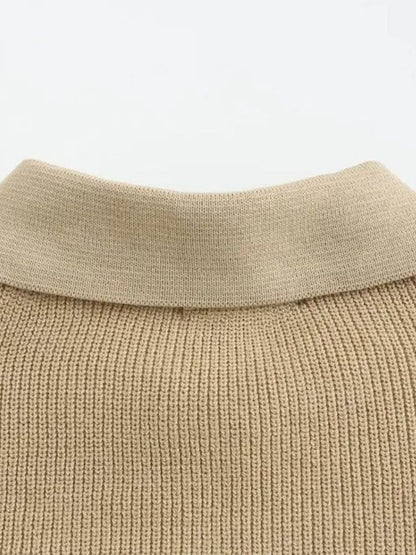 Essential Half Zip Sweater - Cross & Crown - Cross & Crown