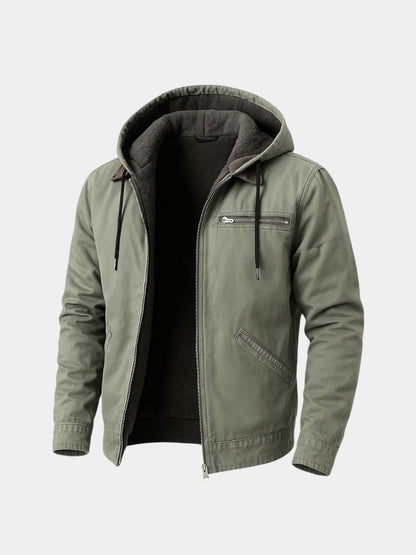 Essential Hooded Jacket - Cross & Crown - Cross & Crown