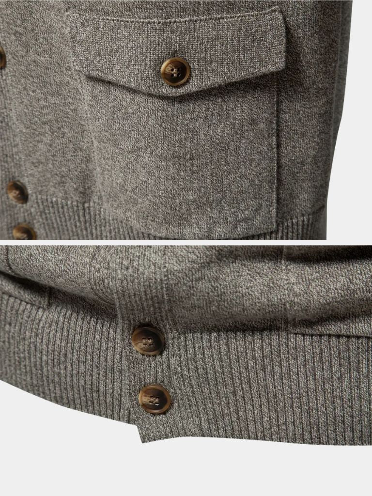 Essential Knit Cardigan - Cross & Crown - Cross & Crown
