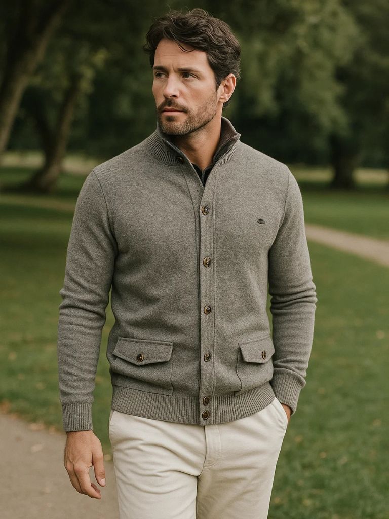 Essential Knit Cardigan - Cross & Crown - Cross & Crown