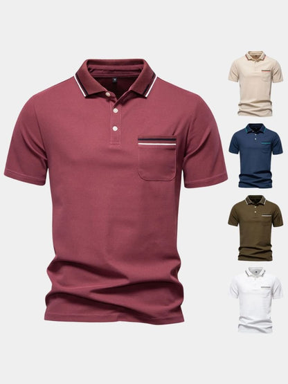 Essential Perfect Fit Polo Shirt - Cross & Crown - Cross & Crown