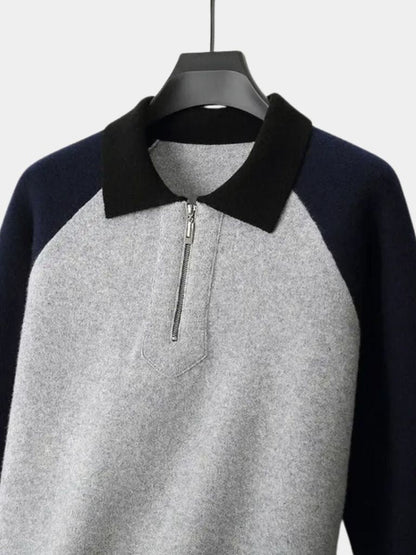 Essential Polo Sweater - Cross & Crown - Cross & Crown