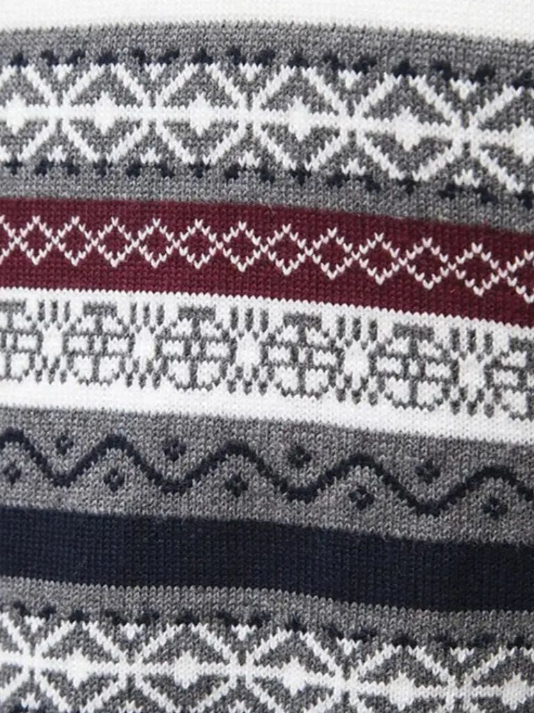 Half Zip Knit Pullover Sweater - Cross & Crown - Cross & Crown