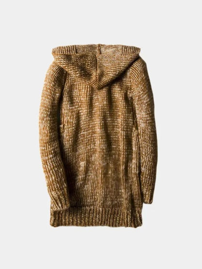 Himalaya Knit Hooded Jacket - Cross & Crown - Cross & Crown