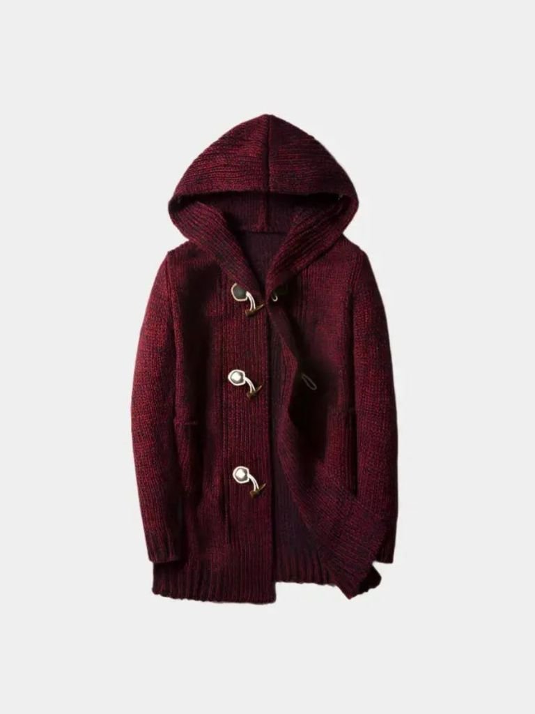 Himalaya Knit Hooded Jacket - Cross & Crown - Cross & Crown