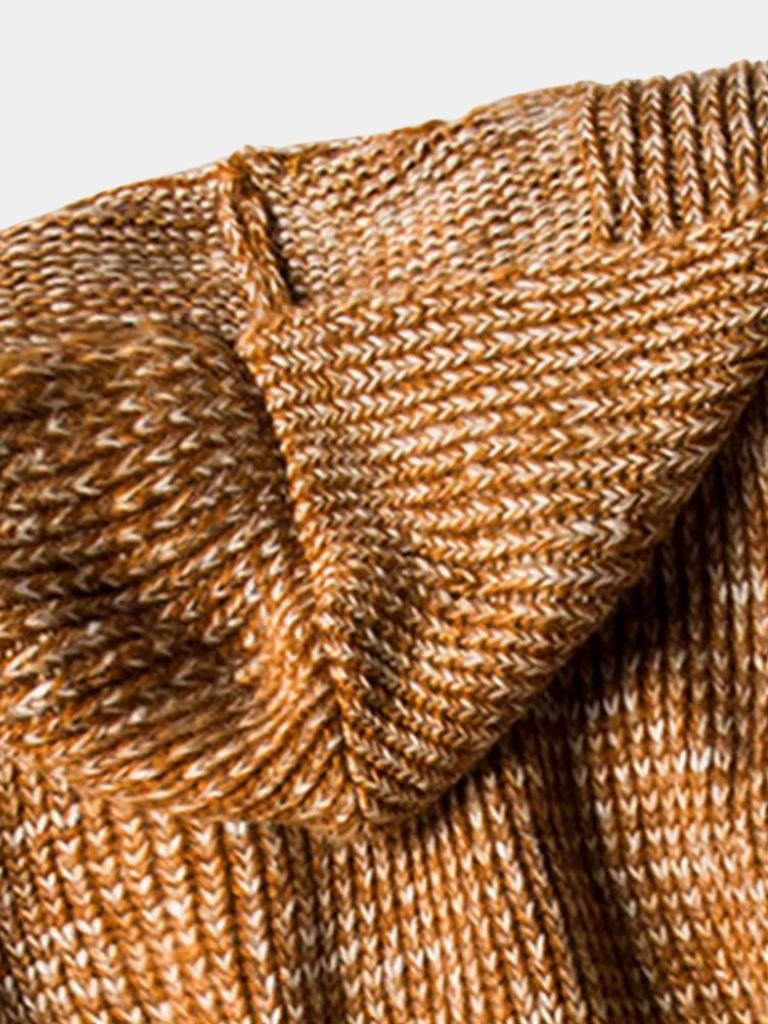 Himalaya Knit Hooded Jacket - Cross & Crown - Cross & Crown