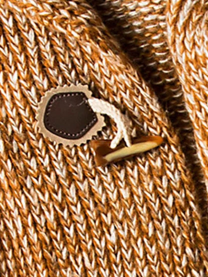 Himalaya Knit Hooded Jacket - Cross & Crown - Cross & Crown