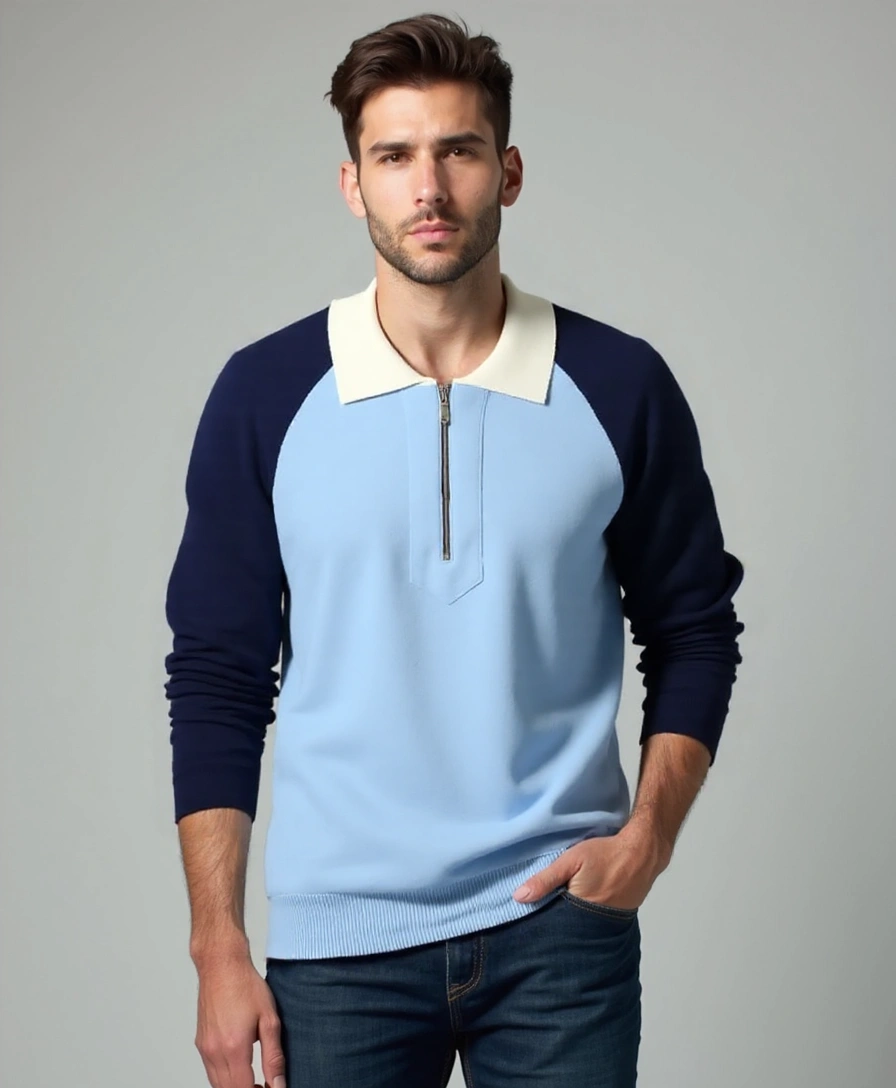 Essential Polo Sweater - Cross & Crown