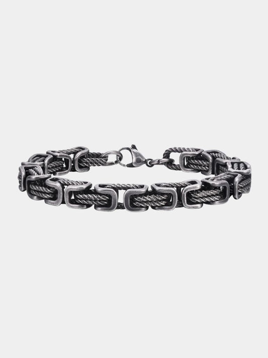 Iron Bastion Chain Cuff - Cross & Crown - Cross & Crown