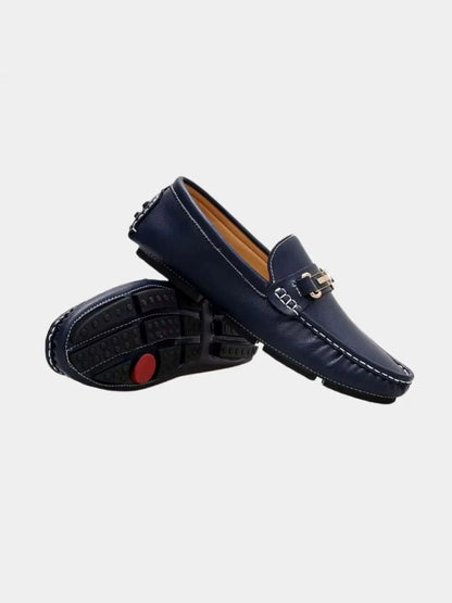 Italian Design Leather Loafers - Cross & Crown - Cross & Crown