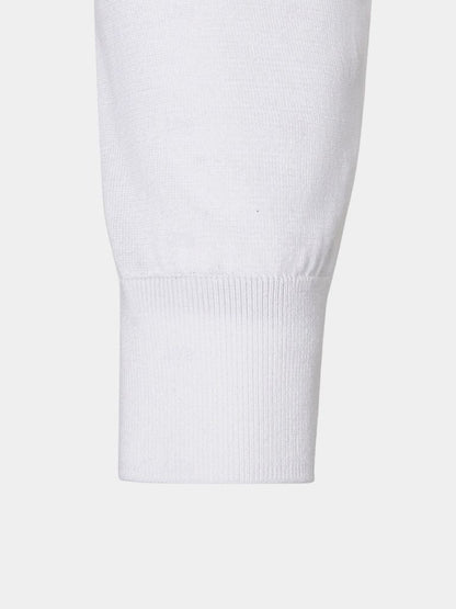 Ivory Elite Long Sleeve Polo – Cross & Crown - Cross & Crown