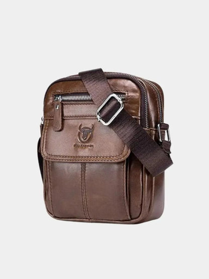 Leather Messenger Bag - Cross & Crown - Cross & Crown