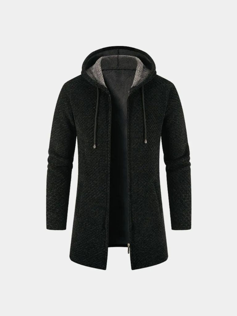 Lugano Knitted Hooded Winter Coat - Cross and Crown - Cross & Crown