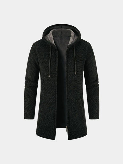 Lugano Knitted Hooded Winter Coat - Cross and Crown - Cross & Crown