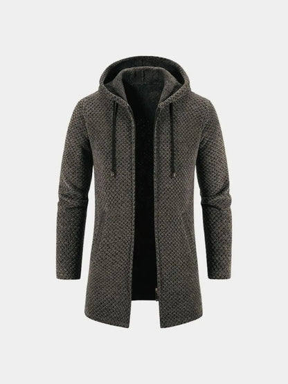 Lugano Knitted Hooded Winter Coat - Cross and Crown - Cross & Crown