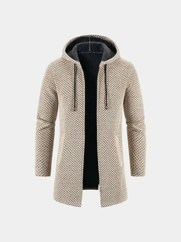 Lugano Knitted Hooded Winter Coat - Cross and Crown - Cross & Crown