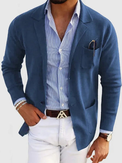 Mediterran Tailleur Cashmere Blazer – Cross & Crown - Cross & Crown