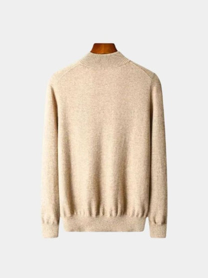 Merino Half Zip Sweater - Cross & Crown - Cross & Crown
