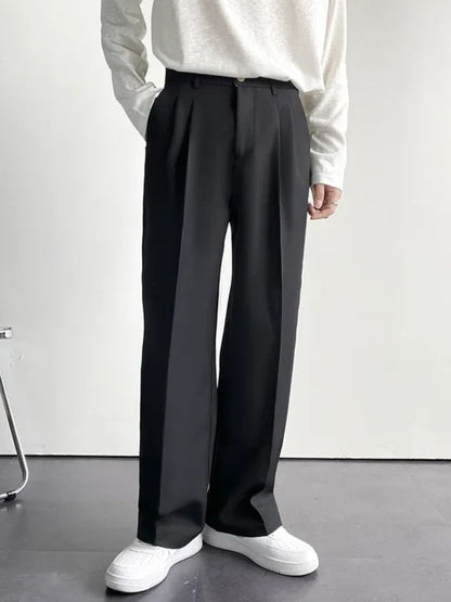 Minimalist Old Money Trousers - Cross & Crown - Cross & Crown