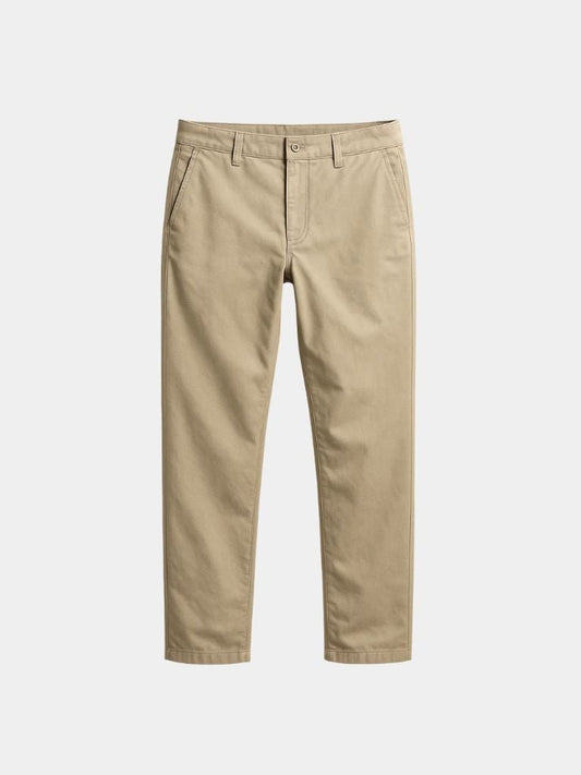 Minimalist Straight Trousers - Cross & Crown - Cross & Crown