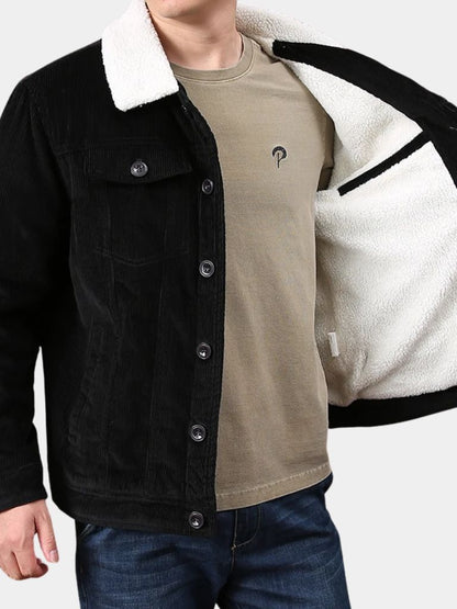 Minimalist Vintage Corduroy Jacket - Cross & Crown - Cross & Crown