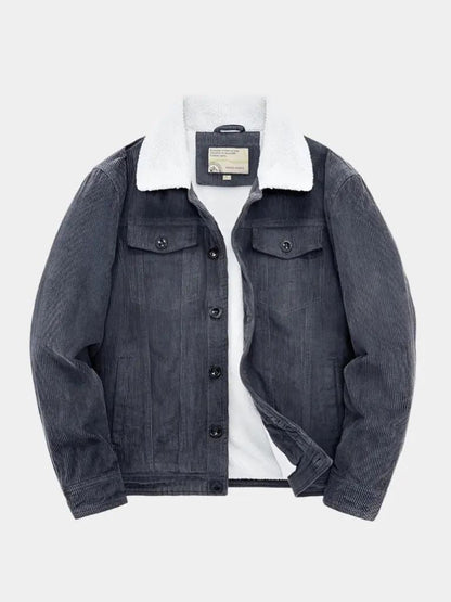 Minimalist Vintage Corduroy Jacket - Cross & Crown - Cross & Crown