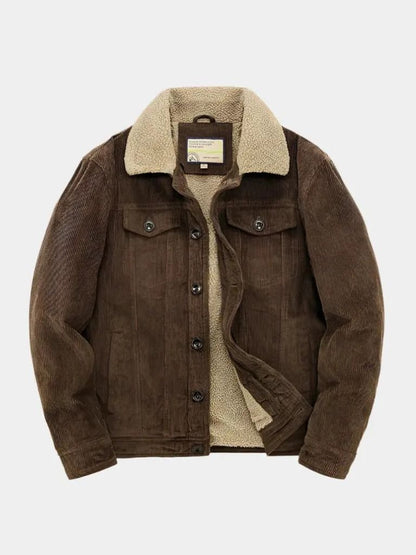 Minimalist Vintage Corduroy Jacket - Cross & Crown - Cross & Crown
