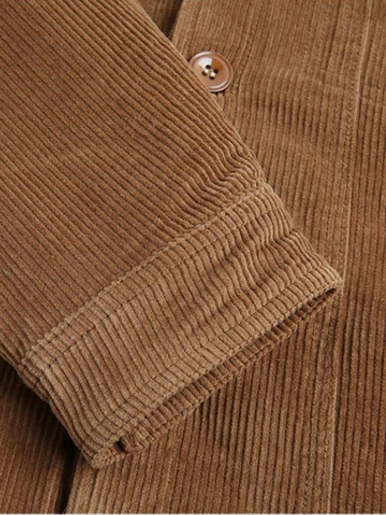 Minimalist Vintage Corduroy Jacket - Cross & Crown - Cross & Crown