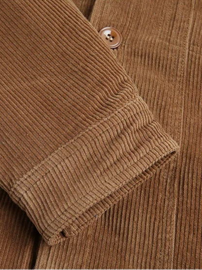 Minimalist Vintage Corduroy Jacket - Cross & Crown - Cross & Crown