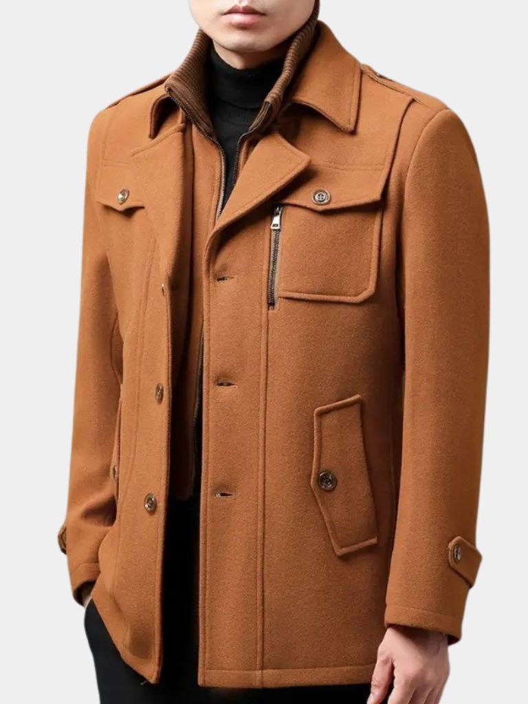 Old Money Two - Piece Winter Coat - Cross & Crown - Cross & Crown