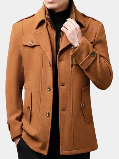 Old Money Two - Piece Winter Coat - Cross & Crown - Cross & Crown