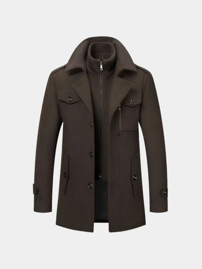 Old Money Two - Piece Winter Coat - Cross & Crown - Cross & Crown