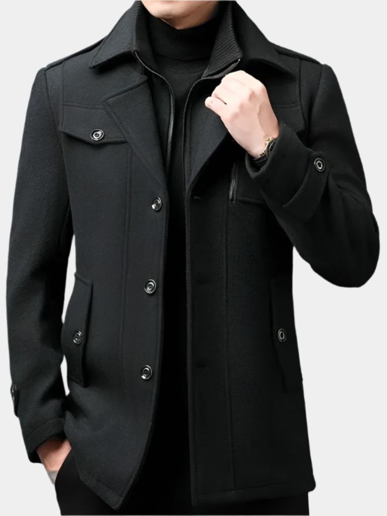 Old Money Two - Piece Winter Coat - Cross & Crown - Cross & Crown