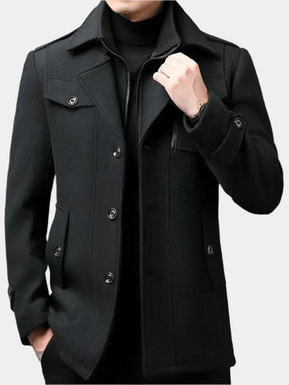 Old Money Two - Piece Winter Coat - Cross & Crown - Cross & Crown