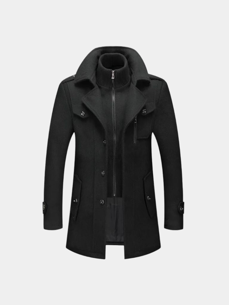 Old Money Two - Piece Winter Coat - Cross & Crown - Cross & Crown