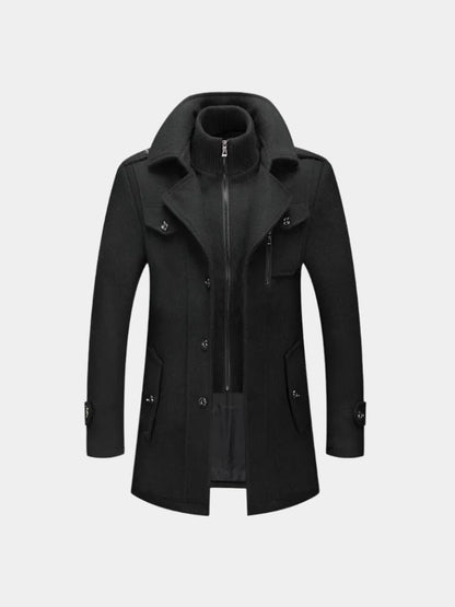 Old Money Two - Piece Winter Coat - Cross & Crown - Cross & Crown