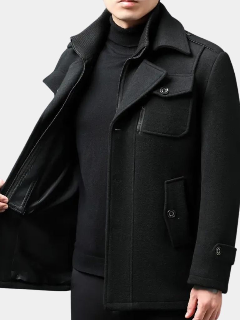 Old Money Two - Piece Winter Coat - Cross & Crown - Cross & Crown