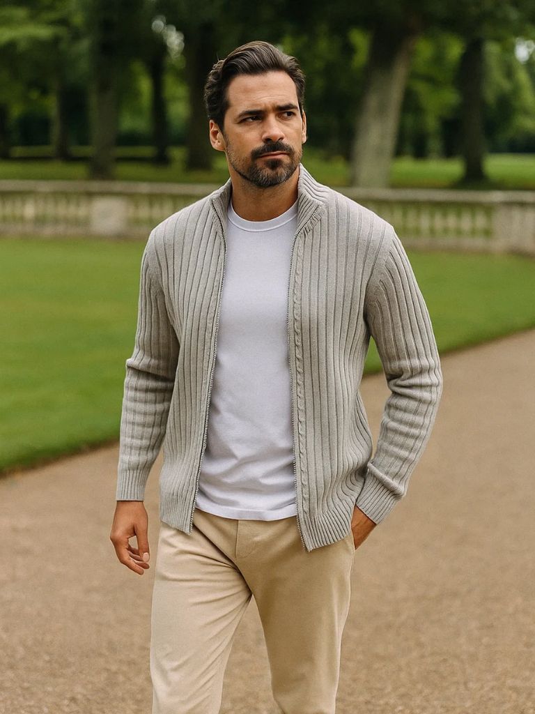 Regency Knit Jacket - Cross & Crown - Cross & Crown