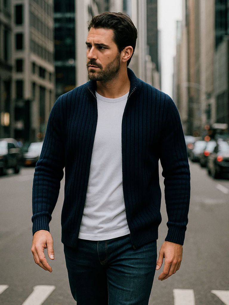 Regency Knit Jacket - Cross & Crown - Cross & Crown