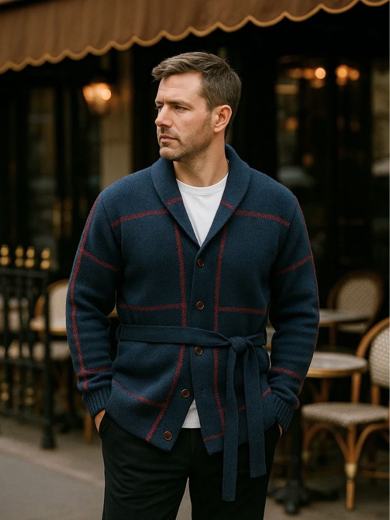 Rome Belted Sweater Coat - Cross & Crown - Cross & Crown