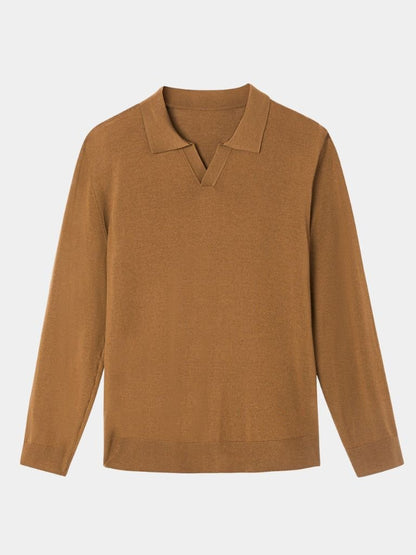 Royal Comfort Long Sleeve Polo - Cross & Crown - Cross & Crown