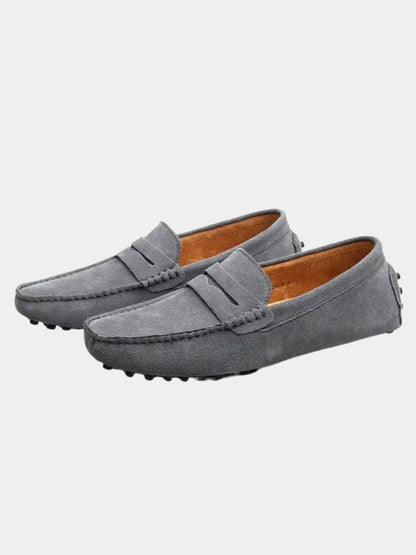 Suede Marina Loafers - Cross & Crown - Cross & Crown