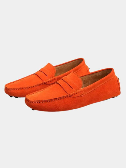 Suede Marina Loafers - Cross & Crown - Cross & Crown